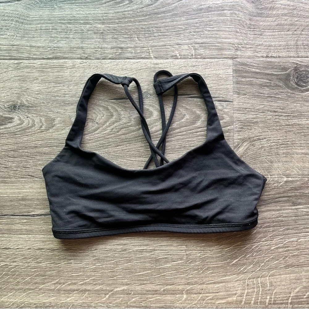 Lululemon Black Sports Bra